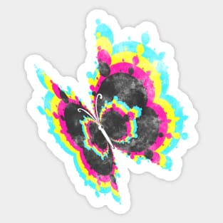 Mandelbrot Butterfly Sticker